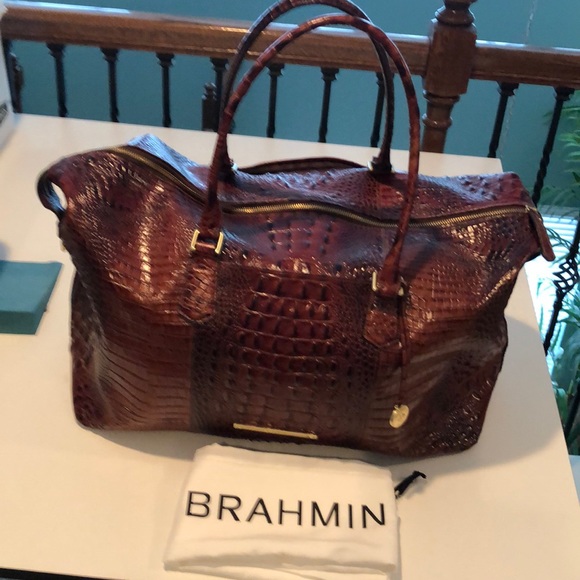 poshmark brahmin bags